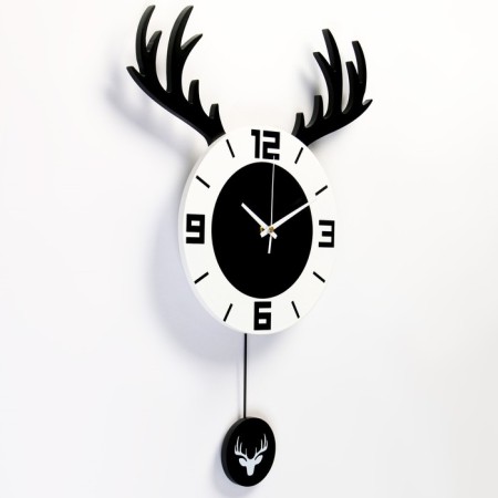 Watch walls, series: pendulum, "hunter", smooth move, 37x52 cm-2