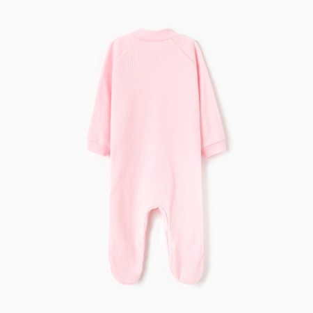 Details for children with closed legs, pink color, height 62-4