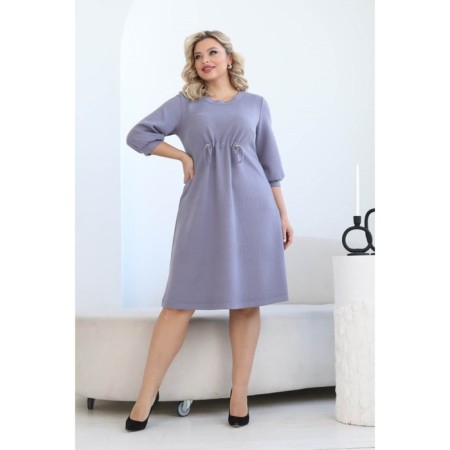 Women's dress, size 52, gray color-11