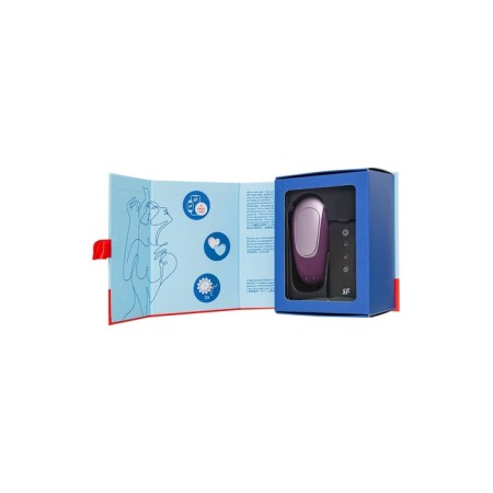 A multifunctional stimulator for steam Satiffyer Partner Double Fun, 9 cm, silicone, purple color-6