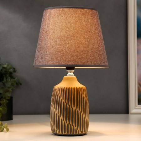Table lamp 16243/1GR-WT E14 40W gray 20x20x32 cm-1