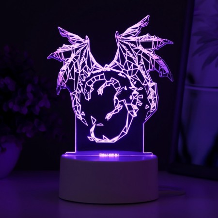 Light "Dragon" LED RGB from the network 14.2x9.5x16 cm Risalux-3