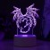 Light "Dragon" LED RGB from the network 14.2x9.5x16 cm Risalux