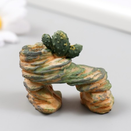 Figure for Florarium Polystone "Garden of Stones and Cactus" 5x2.8x4.5 cm-2