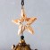 Wind Music Metal "Star" Sand 5 bells 47x8x8 cm