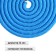 Lacking for rhythmic gymnastics weighted Grace Dance, 3 m, blue color