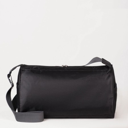 Sports bag, lightning department, side grid, long belt, dark blue color-2
