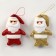 Soft toy "Santa Claus" on the suspension, color mix