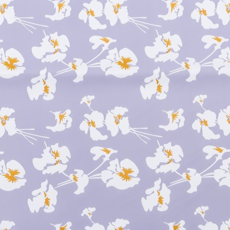 Matte flowing film, "Fleur de Lis", 57x57cm, purple-2