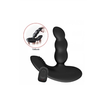 Livett Nitoc prostate stimulator with a remote control, silicone, (0T-00010208), black-5