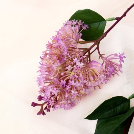 Flowers artificial "Lilac branch" 68x7 cm, lilac-1