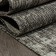 Rectangular carpet Merinos Kair, size 160x300 cm, Gray color