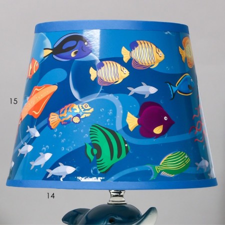 The table lamp "Underwater World" E14 15W 20x20x35 cm Risalux-3