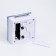 Clock - alarm clock "Classic" with backlight, discrete move, 8 x 8 cm, aa