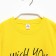 T -shirt for a boy, yellow color, height 128 cm