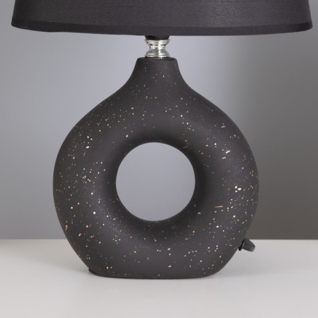 Table lamp "Angelica" 1x40W E14 Black 22x22x32cm-4