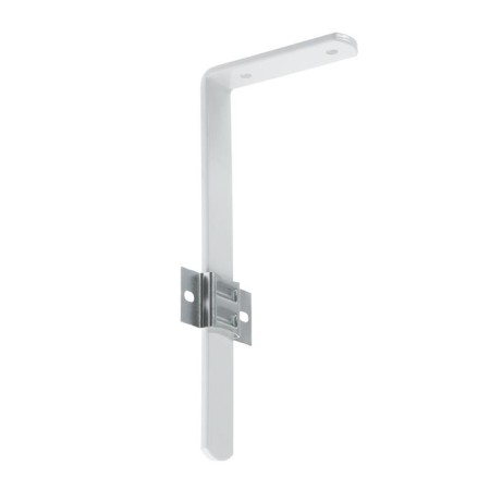 The holder is a wall with a mount for curtains, 180 mm, a white polymer. 40 pcs.-1