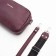 Women's bag over the shoulder Textura, small size, burgundy color