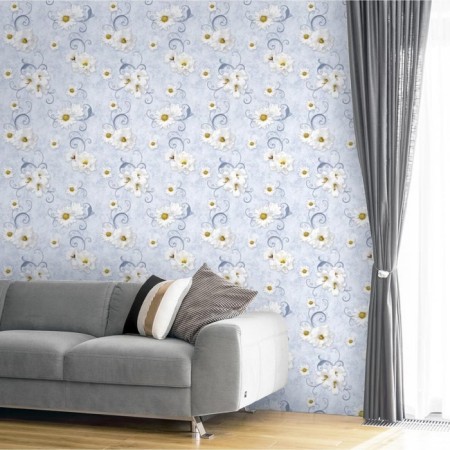 Paperial wallpapers with deep printing Saratov wallpaper F709-01 chamomile, 0.53*10m-1