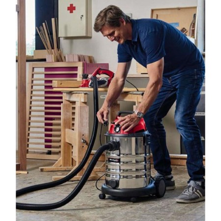 Construction vacuum cleaner Einhell TC-VC 1930 SA, 1500 W, stainless steel 30l, 250mm, d = 36mm, outlet 539600-5
