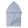 Baby waffle robe, height 92-98 cm, blue color