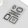 Stamp for creativity Silicon "Lace frames" 16x11 cm