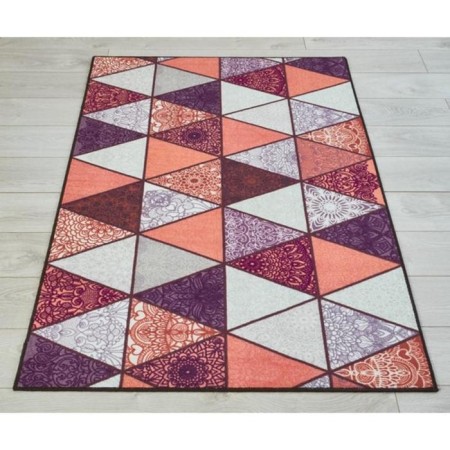 Rosetta Dzhtal carpet, size 100x150 cm, print triangles