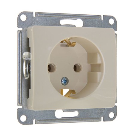 SE SE GLOSSA, 16 A, 250 V, built -in, with salary, IP20, beige, GSL000243