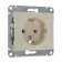 SE SE GLOSSA, 16 A, 250 V, built -in, with salary, IP20, beige, GSL000243