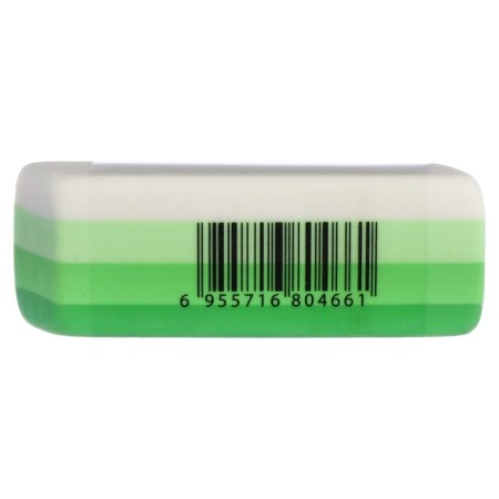 Set of eraser rectangular, beveled, 3 pieces, mix-2