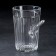 A glass "impenetrable. Slate", faceted, 250 ml