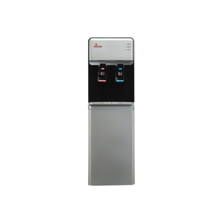 APEXCOOL water cooler 07 LK, only heating, 550 watts, silver-black
