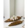 Set of organizers "Sheet No. 5", polystone, 2 pcs, color gold