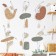 Sticker Plastic Interior color "Ballerins. Abstraction" 60x85 cm