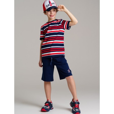 Set for the boy PlayTode: T -shirt and shorts, height 134 cm-1