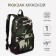 Male backpack on lightning, external pocket, “ZFTS”, Camouflage color/Haki