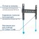 Kromax VeGA-13 New Black 15 "-42" Max.35kg wall-mounted ultrafloski 102952