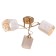 Bunt chandelier 3x60W E27 gold