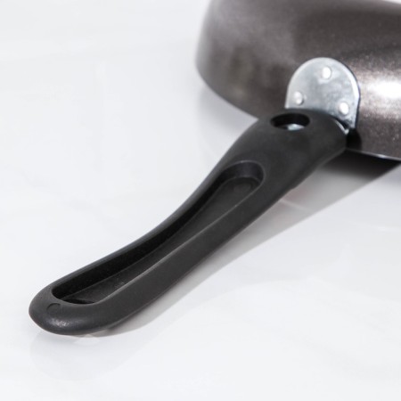 Forever pan, d = 28 cm, removable handle, anti-stick coating, dark gray color-5