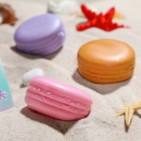 A set of three lip balms "strawberries", "forest berries", "cherry"-1