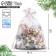 Bag gift organza "Snowflake", holography, organza, 16 x 24 cm +/- 1.5 cm, New Year