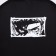 Backpack school textile "anime", 38x14x27 cm, black color