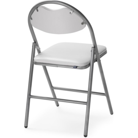 Gikat Metal Metal Metal Carcass/Ecokuzha, Gray/White 45x43x82 cm-3