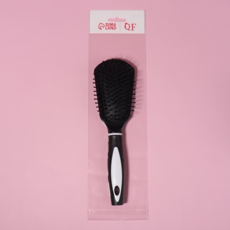 Massage comb, 6.5 × 24 cm, black/white color-3