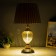 Avtital table lamp E27 40W gold 29.5x29.5x55 cm Risalux