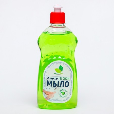 Econom liquid soap green apple 500 ml