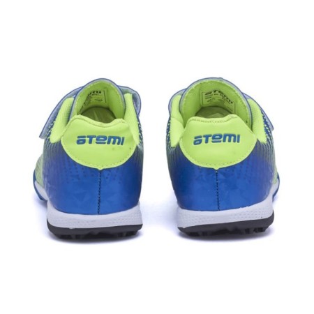 BUTS football ATEMI SBA-006 Turf Kids, Blue/Bright Salad, size 28-7