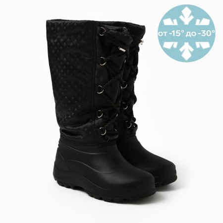 Winter snowbuses female, black color, size 40-41