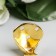 Corner (leg) for the casket metal "Tsarskaya" set 4 pcs gold 2.5x2.2 cm