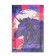 Diamond mosaic with a complete filling on the subframe "Unicorn in the Night", 20 × 30 cm